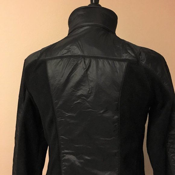 TEK GEAR "Black Tie" Mixed Media Jacket - Picture 10 of 13